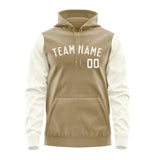 Custom Light Khaki Cream Hoodie 2525030325B31803