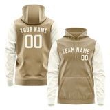 Custom Light Khaki Cream Hoodie 2525030325B31803