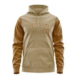 Custom Light Khaki Khaki Hoodie 2525222225B31822