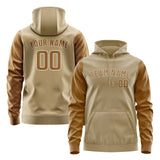 Custom Light Khaki Khaki Hoodie