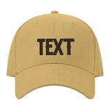 Custom Goldenrod Black Hat