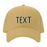 Custom Goldenrod White Hat