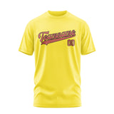 Custom Light Yellow Copper Rose T-Shirt