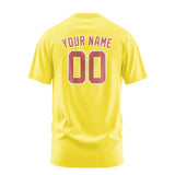 Custom Light Yellow Copper Rose T-Shirt