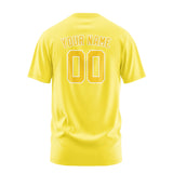 Custom Light Yellow Gold T-Shirt
