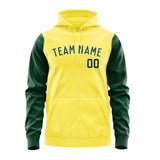 Custom Light Yellow Green Hoodie 2626050526B31805