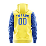 Custom Light Yellow Sky Blue Hoodie 2626090926B31809