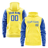 Custom Light Yellow Sky Blue Hoodie 2626090926B31809