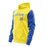 Custom Light Yellow Sky Blue Hoodie 2626090926B31809