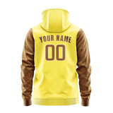 Custom Light Yellow Khaki Hoodie 2626222226B31822