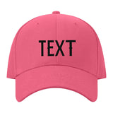 Custom Light Coral Red Mocha Hat