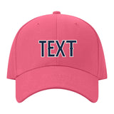 Custom Light Coral Red Pink Hat