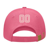 Custom Light Coral Red Light Emerald Green Hat 26B21821