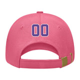 Custom Light Coral Red Yellow Hat 26B21823