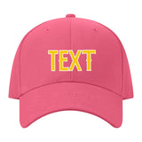 Custom Light Coral Red Peach Powder Hat