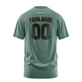 Custom Blue Green Olive T-Shirt