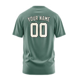 Custom Blue Green Cream T-Shirt
