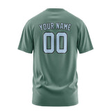 Custom Blue Green Light Blue T-Shirt