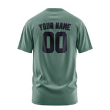 Custom Blue Green Navy T-Shirt
