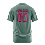 Custom Blue Green Pink T-Shirt