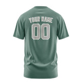 Custom Blue Green Gray T-Shirt