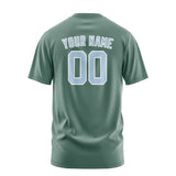Custom Blue Green Light Blue T-Shirt