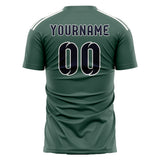 Custom Blue Green Navy Soccer Jersey