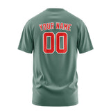 Custom Blue Green Orange Red T-Shirt