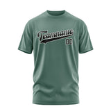 Custom Blue Green Black T-Shirt