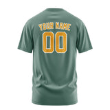 Custom Blue Green Yellow T-Shirt