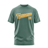 Custom Blue Green Yellow T-Shirt
