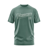 Custom Blue Green Blue Green T-Shirt