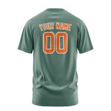 Custom Blue Green Orange T-Shirt