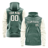 Custom Blue Green Cream Hoodie 2727030327B31703