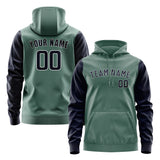 Custom Blue Green Navy Hoodie