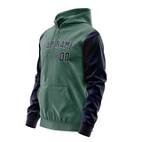 Custom Blue Green Navy Hoodie 2727111127B31811