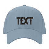 Custom Slate Gray Black Hat 27B21701