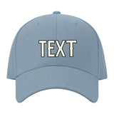 Custom Slate Gray Light Purple Hat