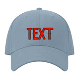 Custom Slate Gray Lavender Gray Hat