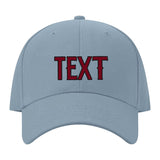 Custom Slate Gray Khaki Hat