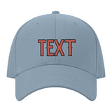 Custom Slate Gray Emerald Green Hat