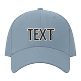 Custom Slate Gray Black Hat