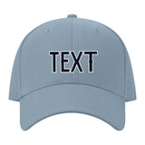 Custom Slate Gray Pale Peach Hat