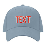 Custom Slate Gray Lavender Gray Hat