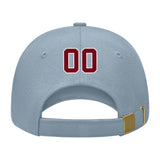 Custom Slate Gray Khaki Hat 27B21815