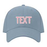 Custom Slate Gray Light Emerald Green Hat