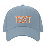 Custom Slate Gray Blue Green Hat