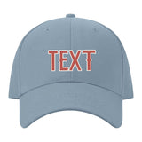 Custom Slate Gray Emerald Green Hat