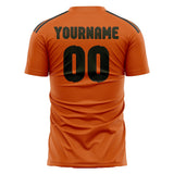 Custom Orange Olive Soccer Jersey
