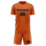 Custom Orange Olive Soccer Set